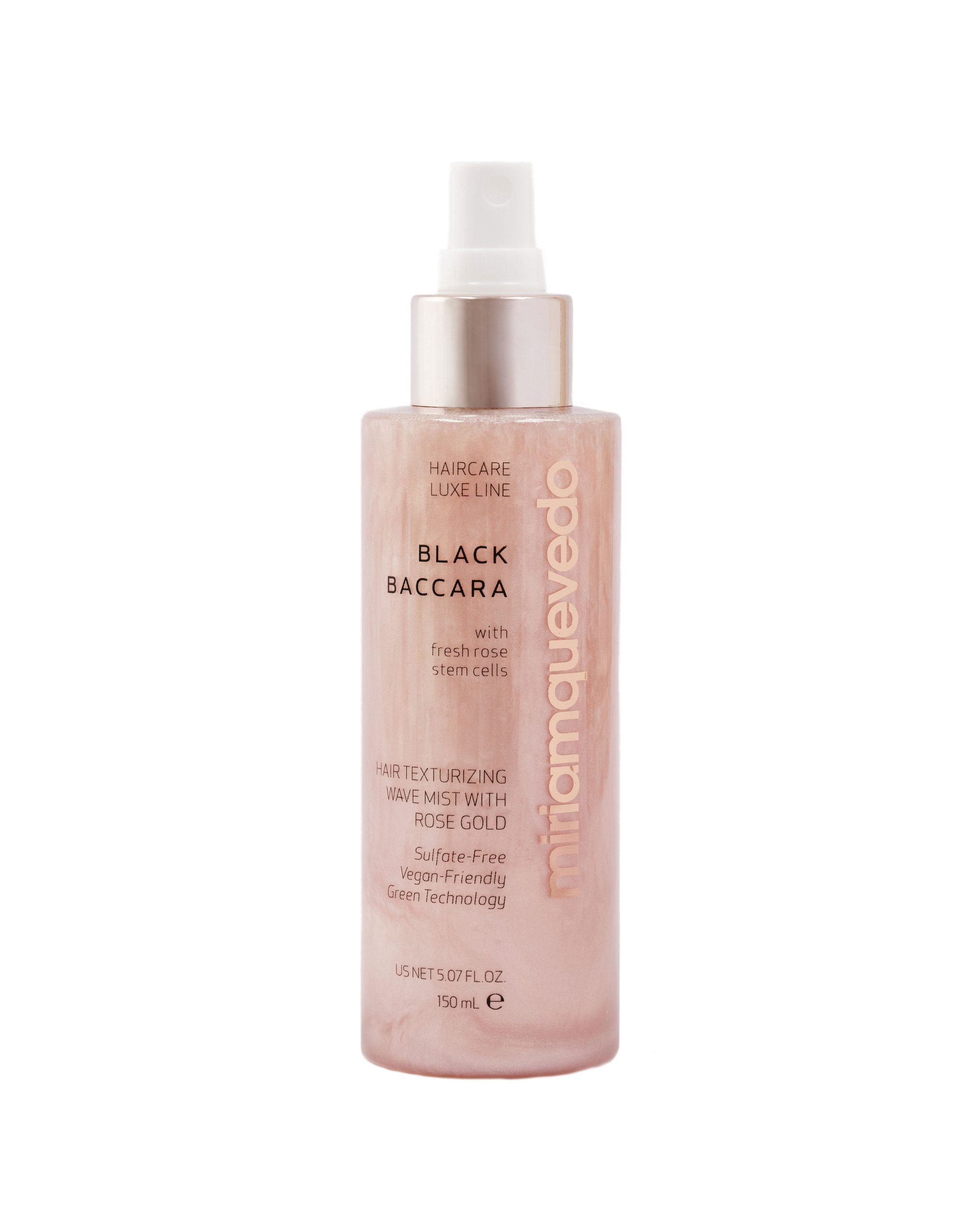 Black Baccara Hair Texturizing Wave Mist With Rose Gold - Bilde 2