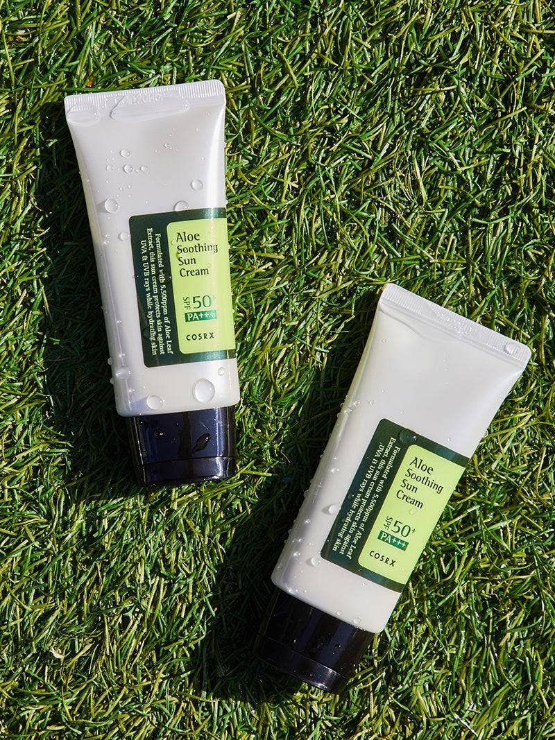 [COSRX] ALOE SOOTHING SUN CREAM SPF50+ PA+++ 50ML - Bilde 2