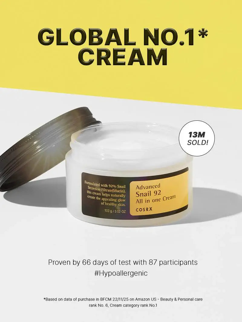 [COSRX] ADVANCED SNAIL 92 ALL IN ONE CREAM - Bilde 2
