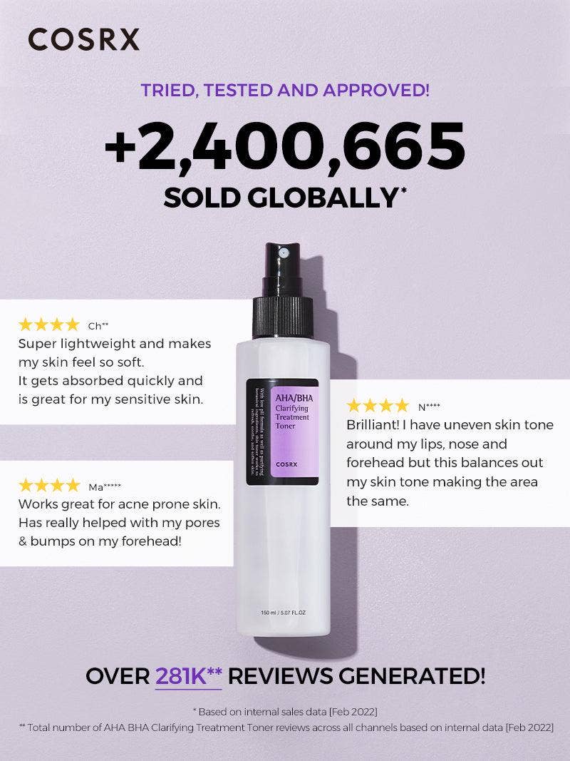 [COSRX] AHA BHA CLARIFYING TREATMENT TONER - Bilde 3