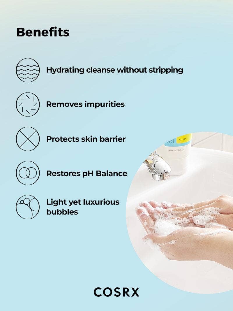 [COSRX] LOW PH GOOD MORNING GEL CLEANSER (50ML/150ML) - Bilde 2